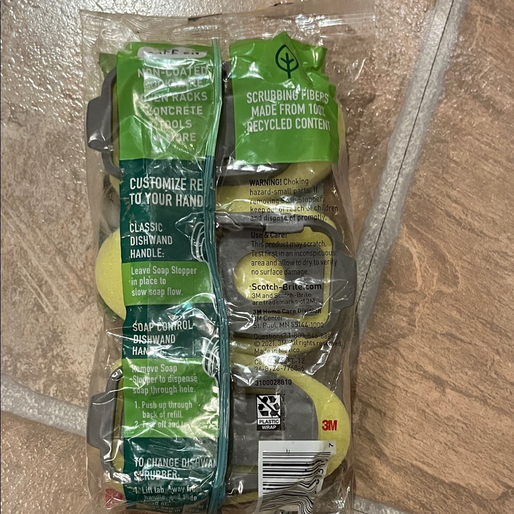 Scotch-Brite Heavy Duty Dishwand Refills and Soap Saver Set NEW - Picture 5 of 6